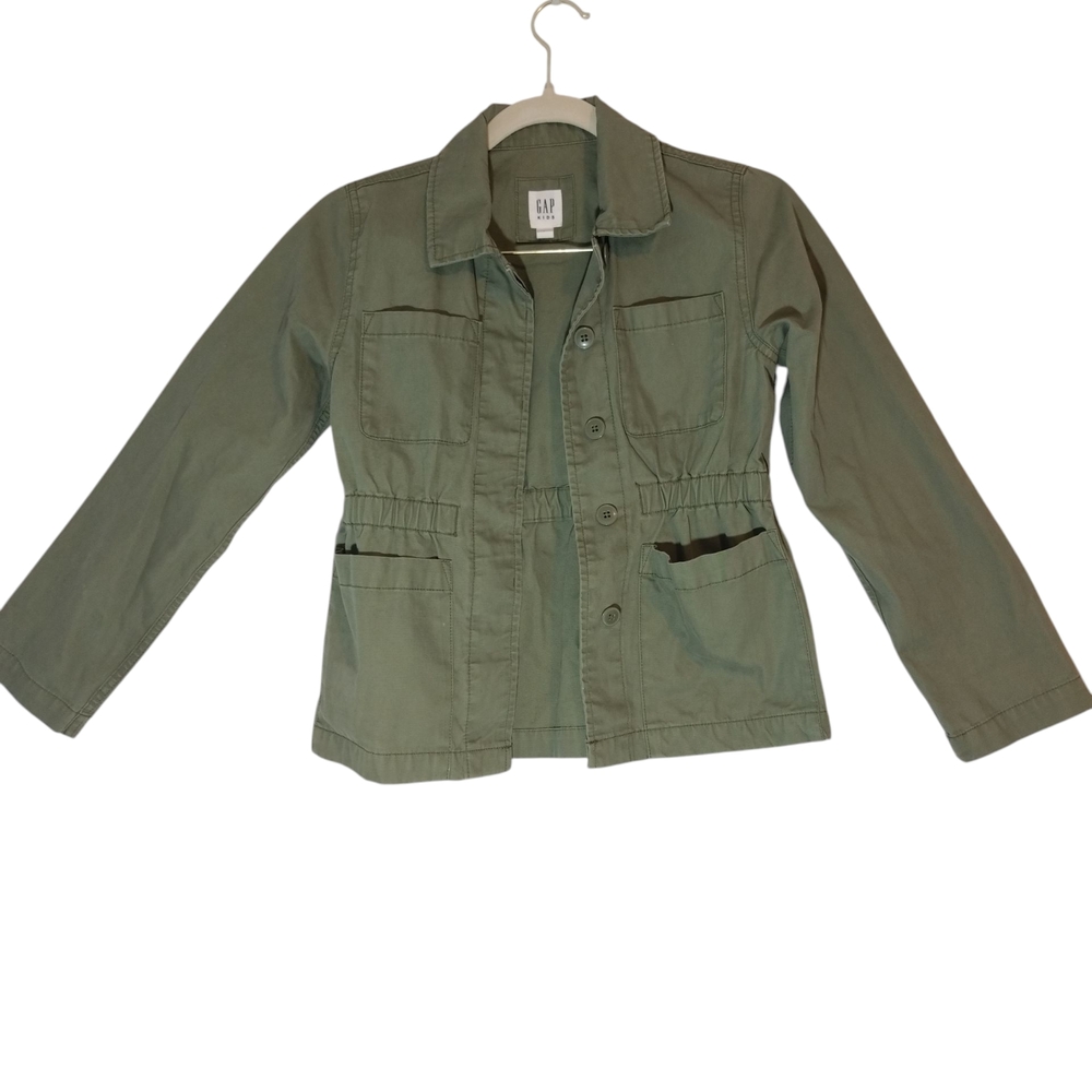 GAP Kids Sage‎ Green Denim Jacket